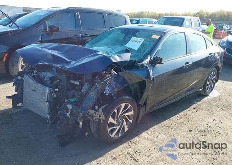 2017 Honda Civic Ex из США, поврежденный, VIN 2HGFC2F75HH568738